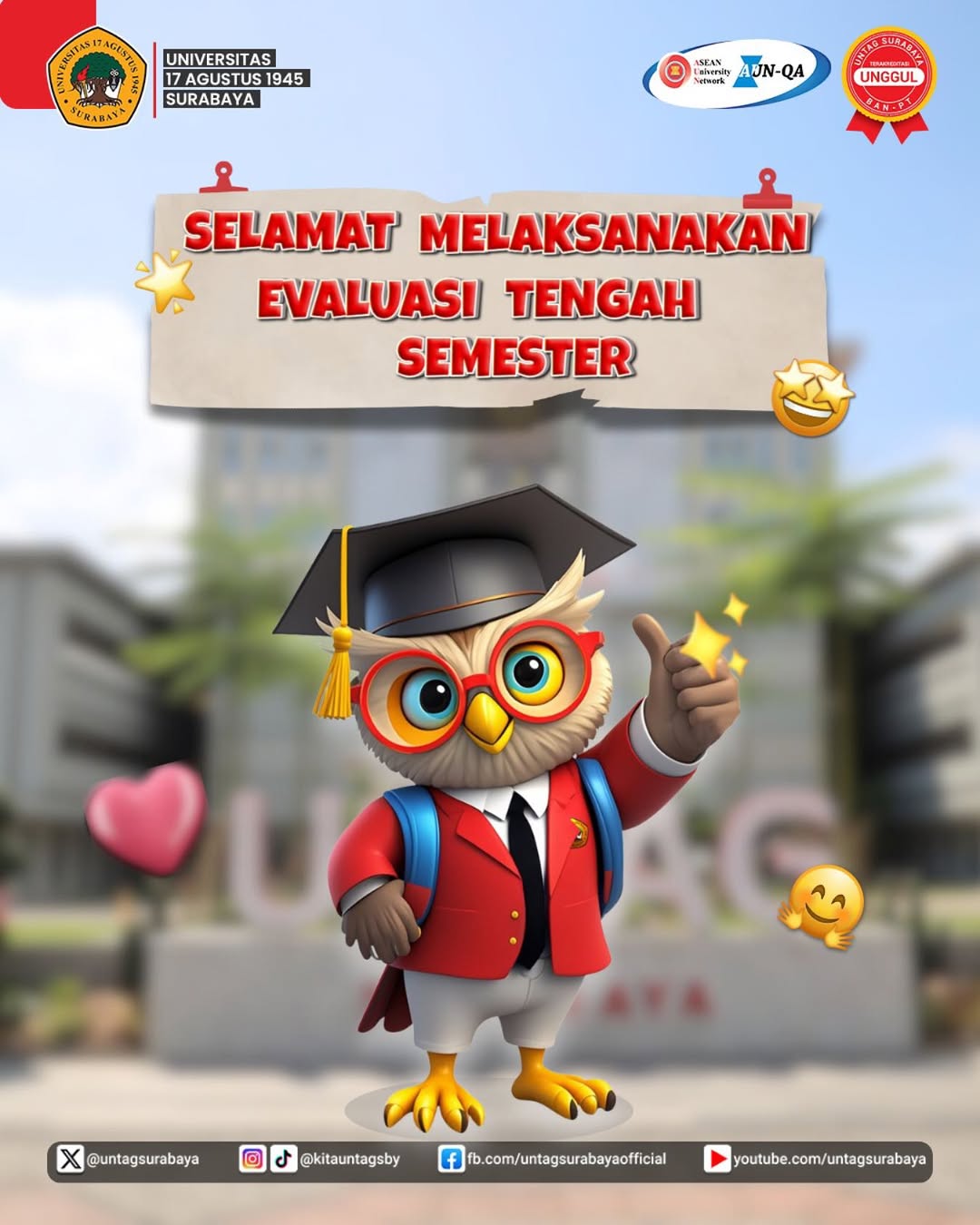 Selamat Melaksanakan Evaluasi Tengah Semester Genap 2024-2025!