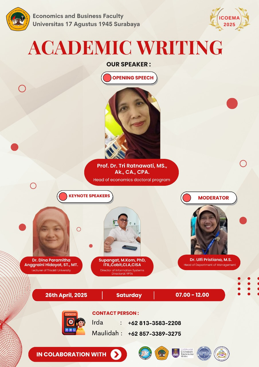 Save the date! Academic Writing