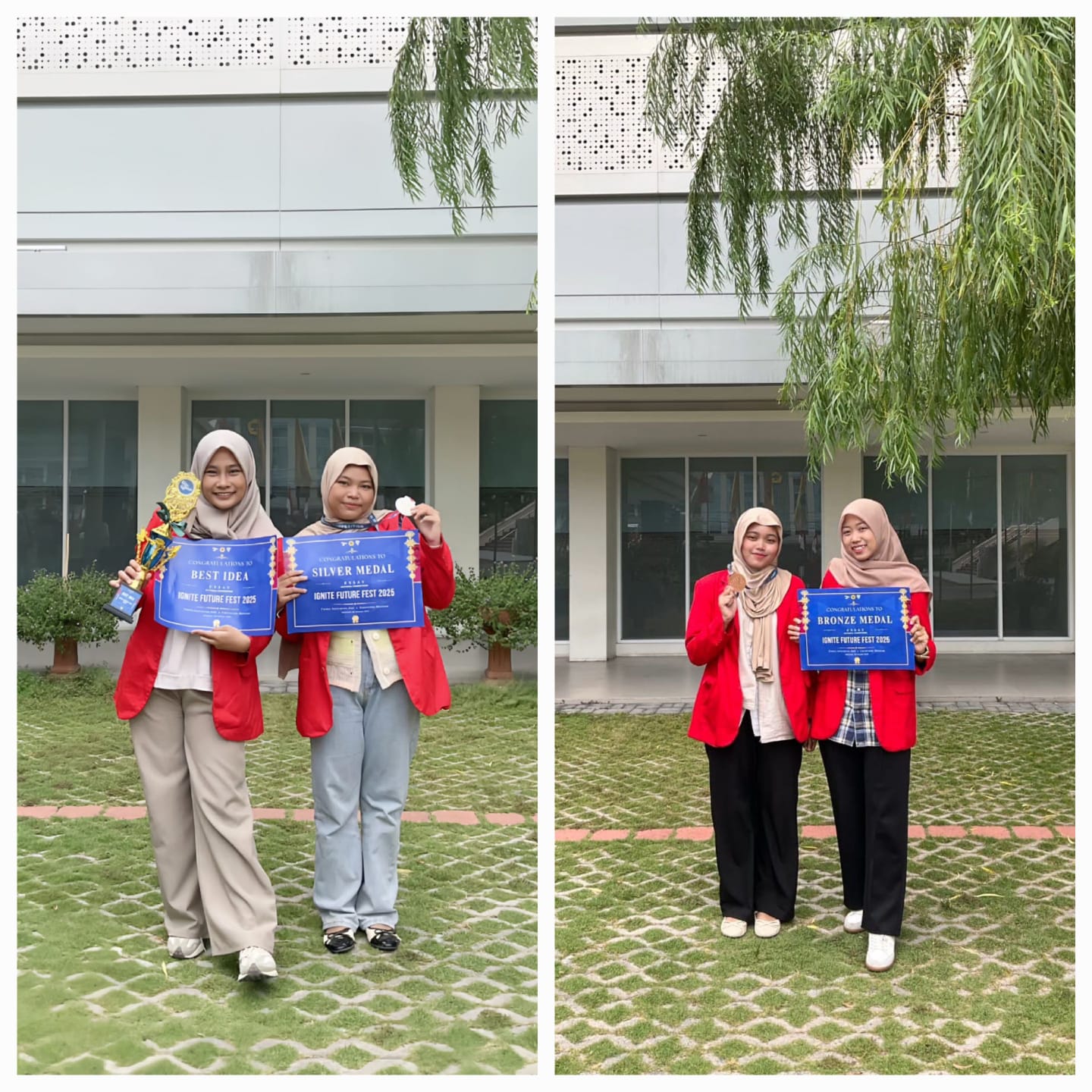 Mahasiswa Universitas 17 Agustus 1945 Surabaya kembali memperoleh prestasi tingkat nasional hasil dari kompetisi: Nasional Esai Ignite Future Festival