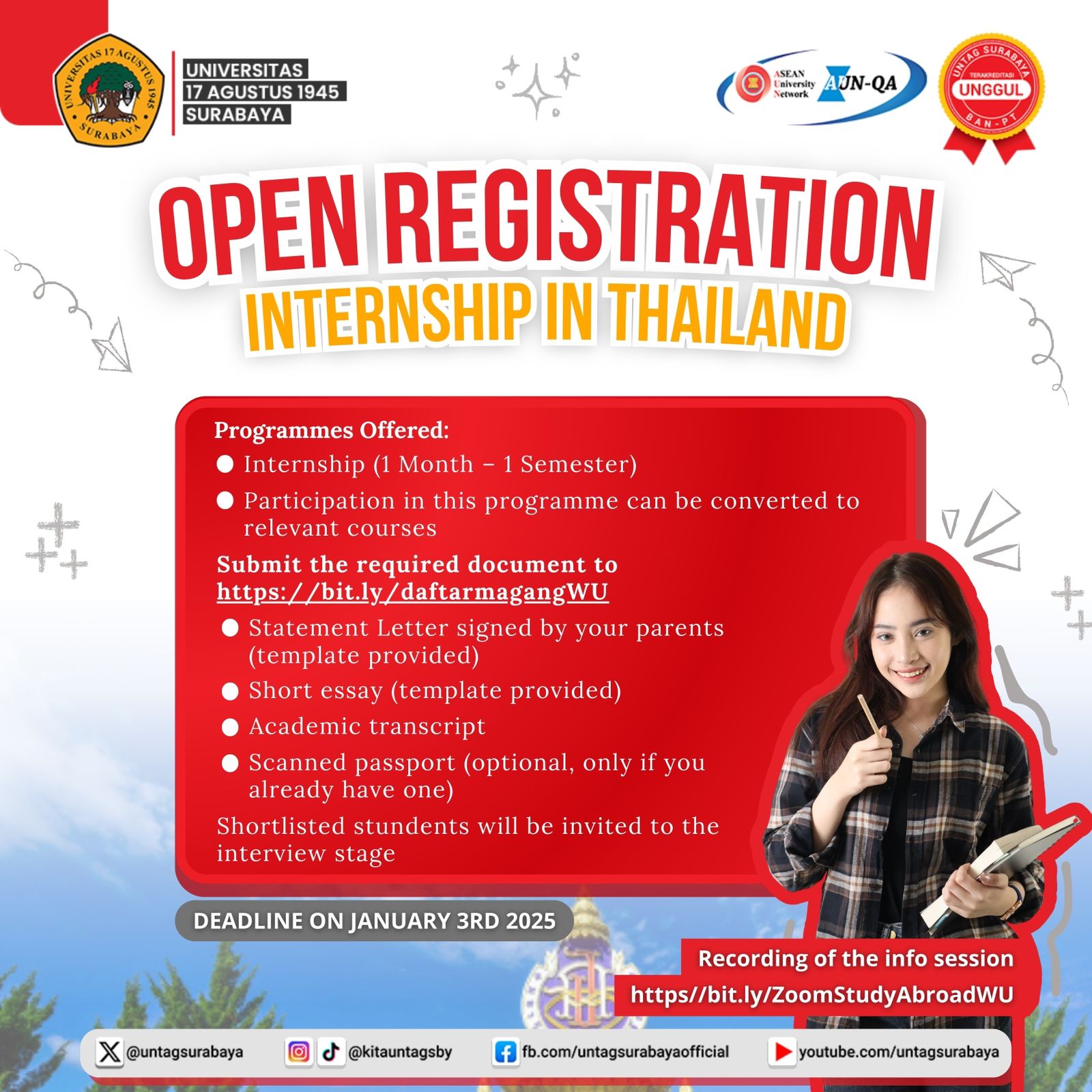 Internship in Thailand!!!