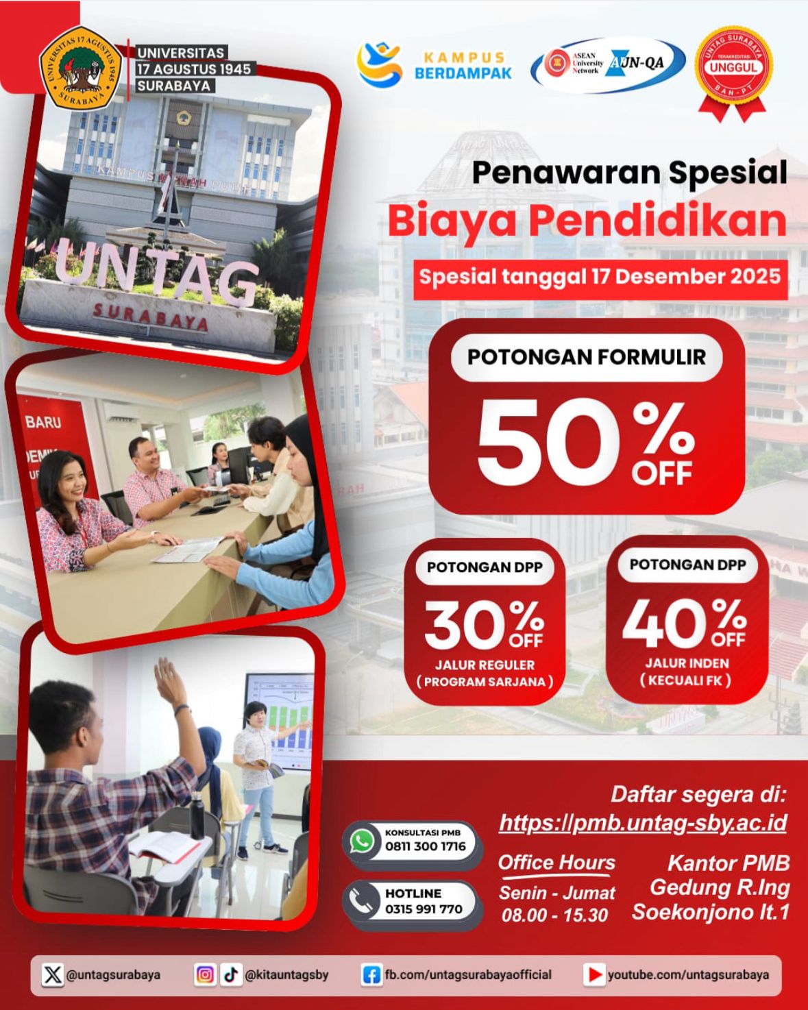 PENAWARAN SPESIAL POTONGAN HARGA