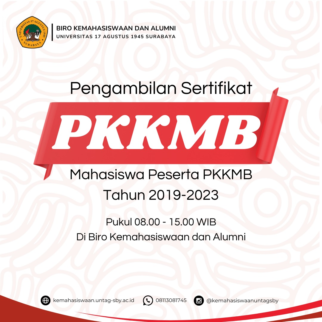 PENGAMBILAN SERTIFIKAT PKKMB TAHUN 2019-2023