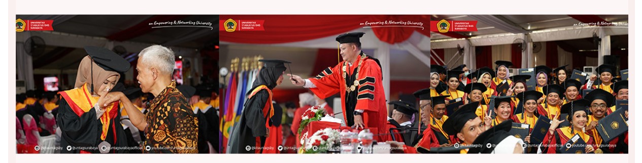 WISUDA KE - 126 UNIVERSITAS 17 AGUSTUS 1945 SURABAYA