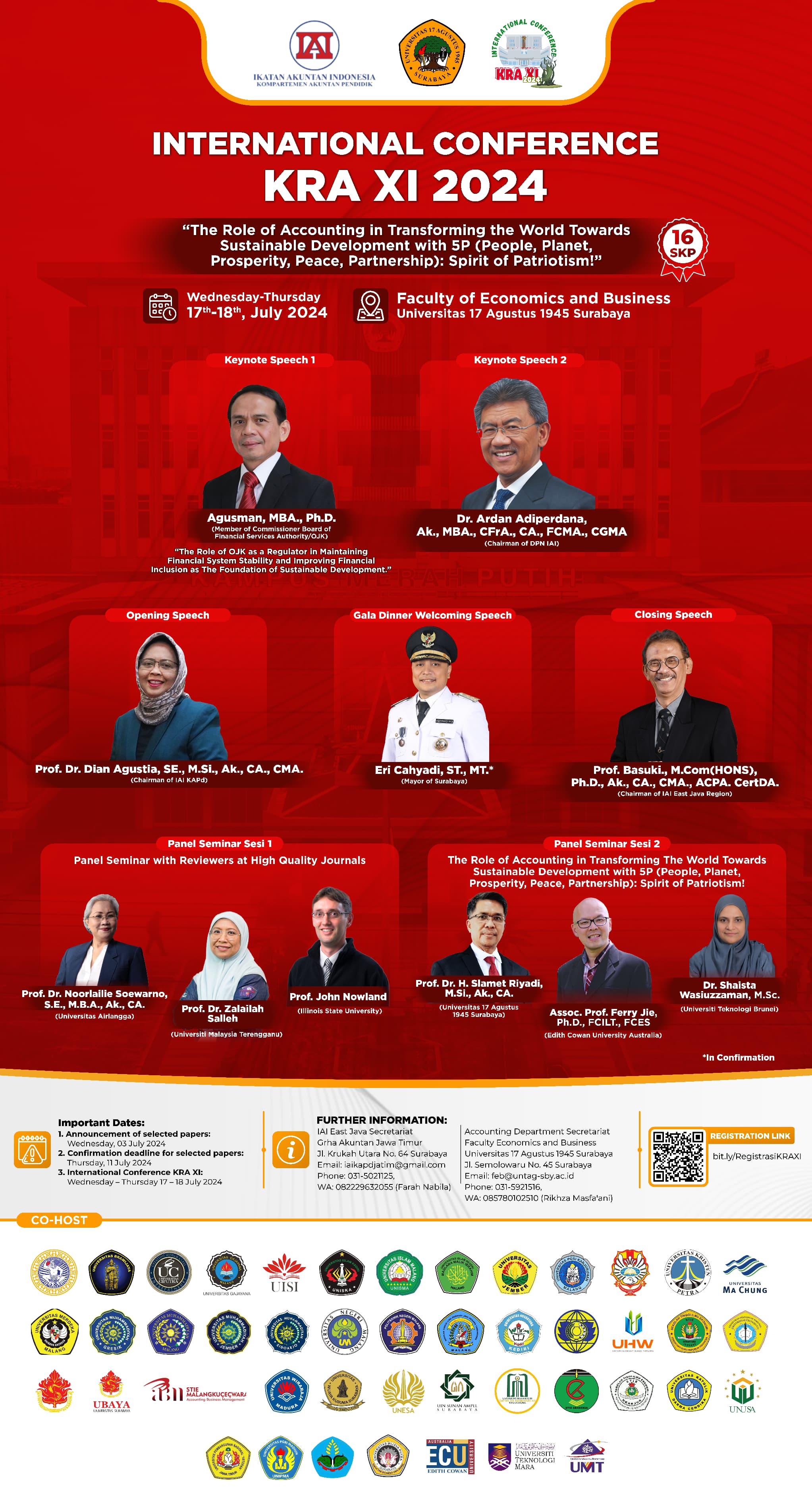 WEBINAR KONFERENCE INTERNATIONAL KRA XI 2024 