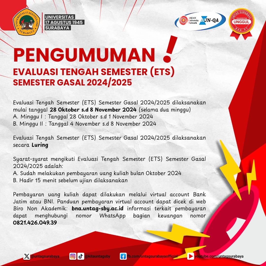 Evaluasi Tengah Semester Gasal 2024-2025