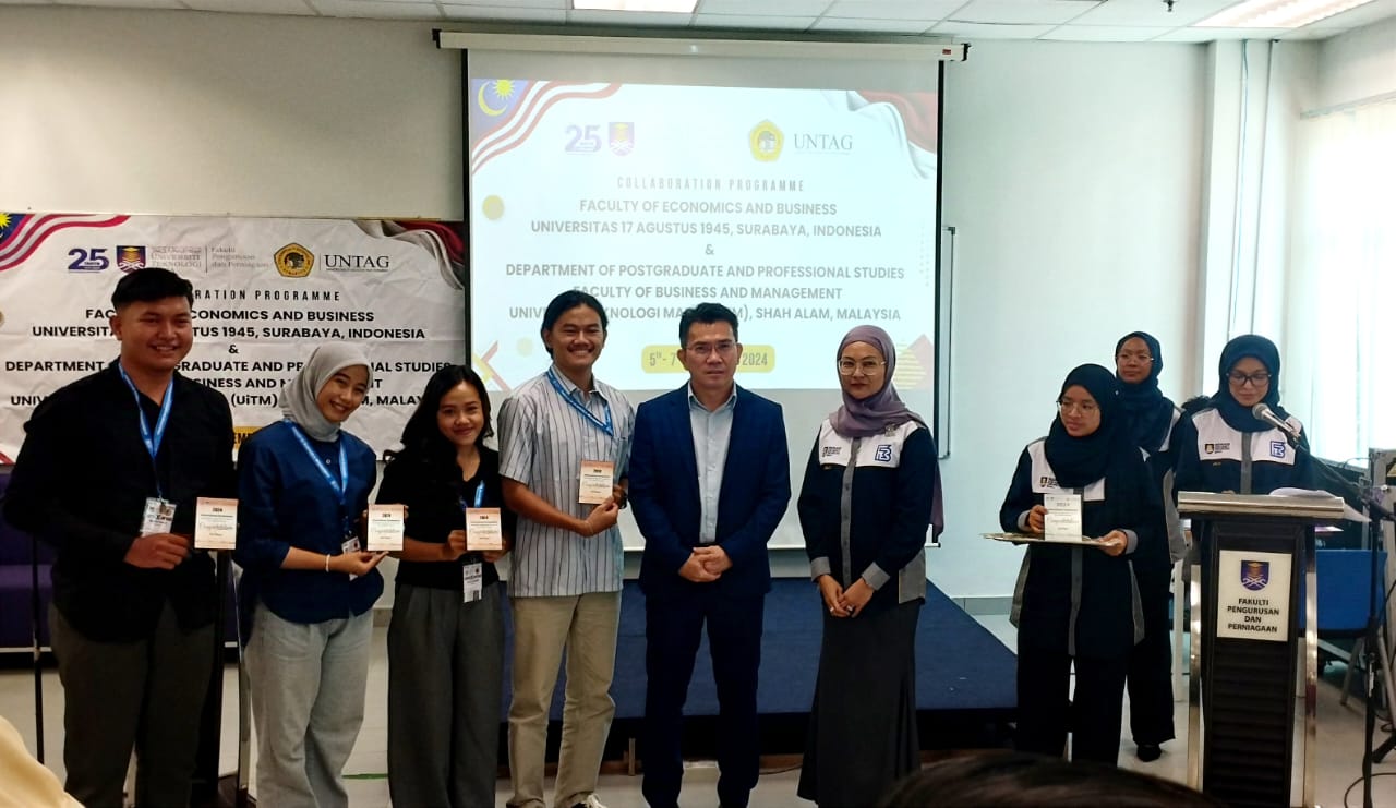 INTERNATIONAL SYMPOSIUM: FEB UNTAG SURABAYA X UiTM MARA MALAYSIA 2024