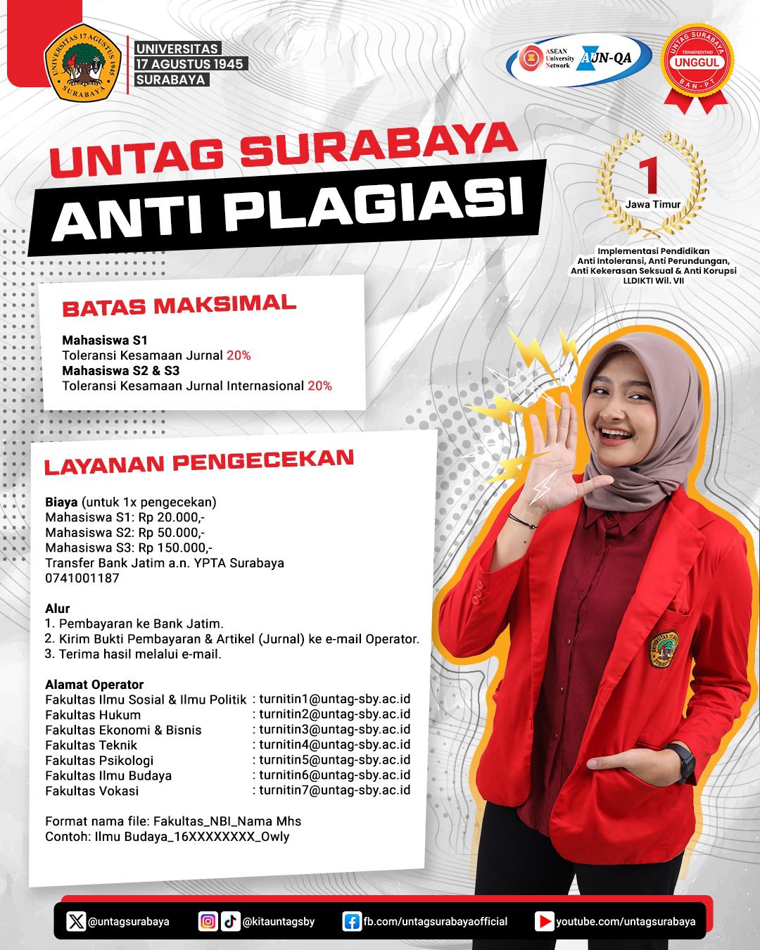 UNTAG Surabaya Anti Plagiasi