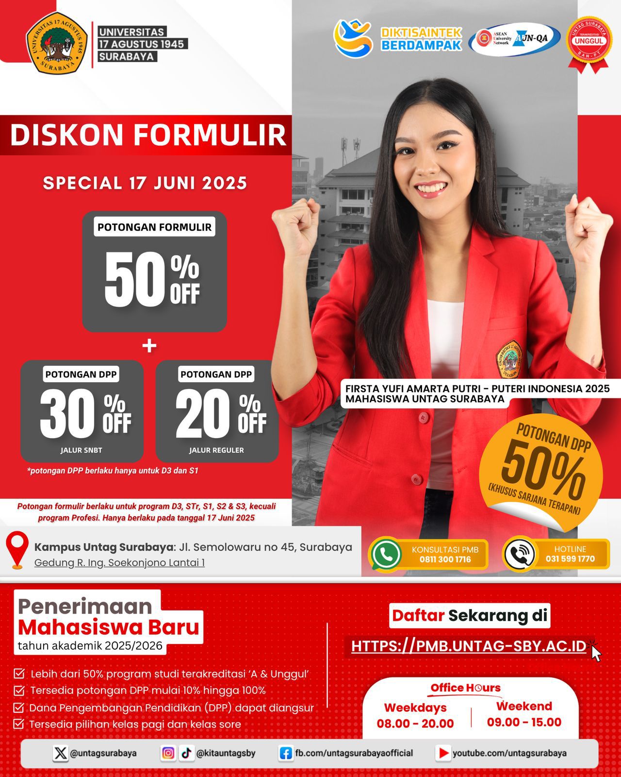 Diskon Formulir Spesial 17 Juni!!